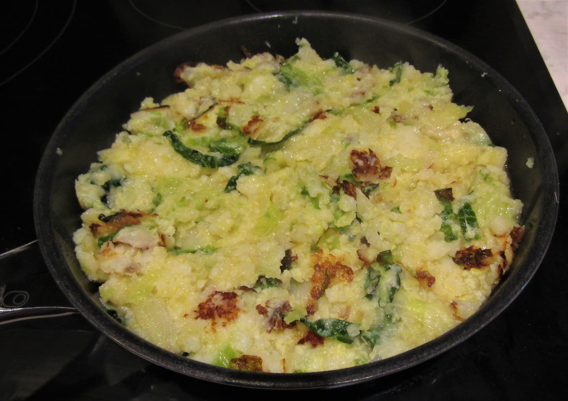 Klassisches Bubble and Squeak