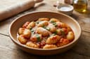 Homemade Gnocchi al Pomodoro (Gnocchi al Pomodoro Fatti in Casa)