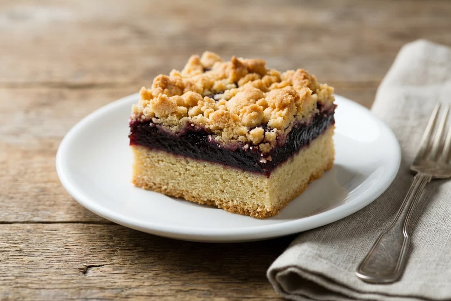 Polnischer Krümelkuchen (Pleśniak)