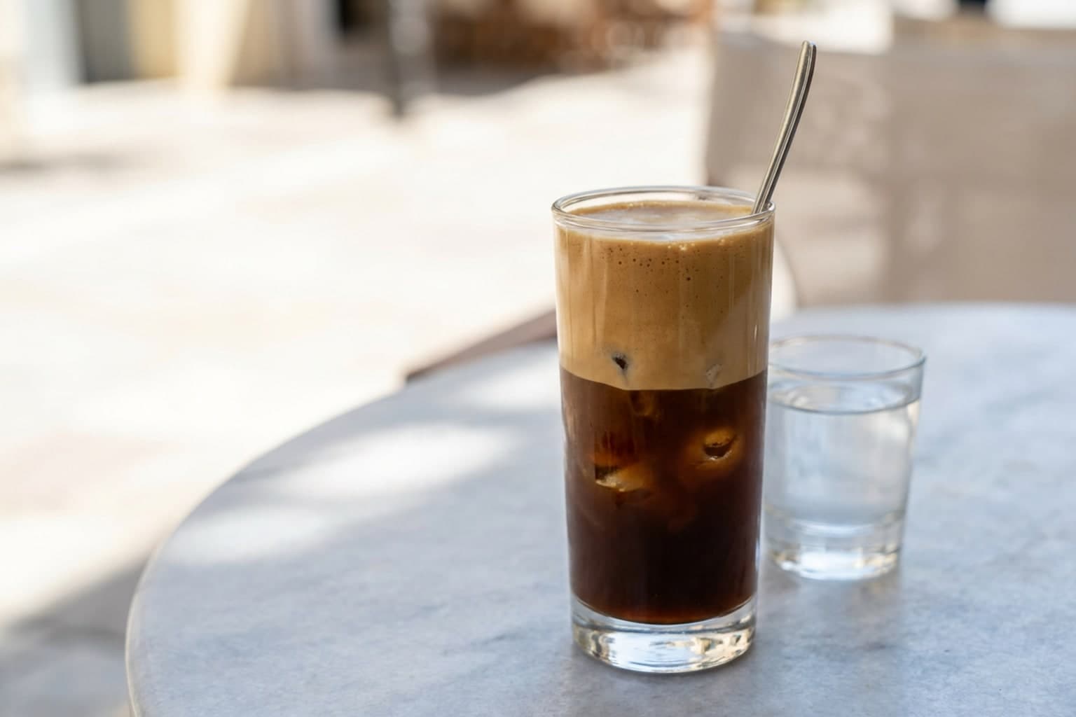 Frappé: Iced Greek Coffee