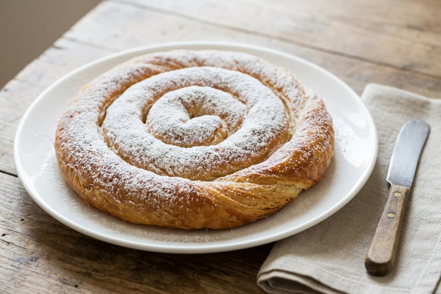 Ensaimada de Mallorca (Mallorcan Spiral Pastry)