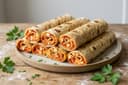 Sıkma (Turkish Flatbread Wrap)