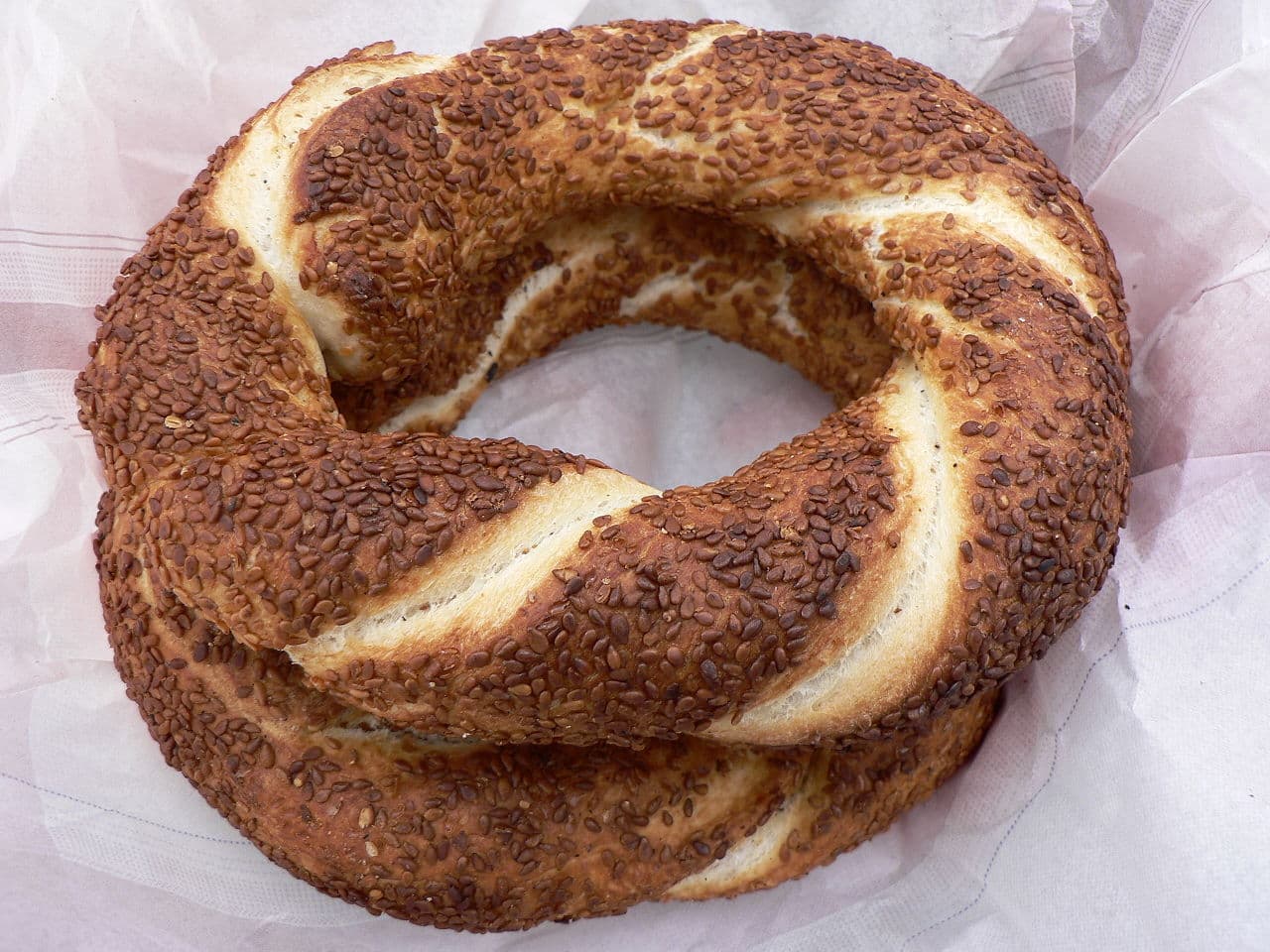 Simit (Pane Turco al Sesamo)