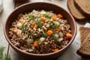 Buchweizenbrei mit Gemüse