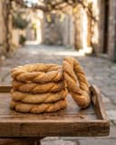 Koulouri Thessalonikis: Traditioneller Griechischer Sesam-Brotring