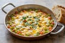 Menemen (Türkisches Rührei mit Tomaten und Paprika)
