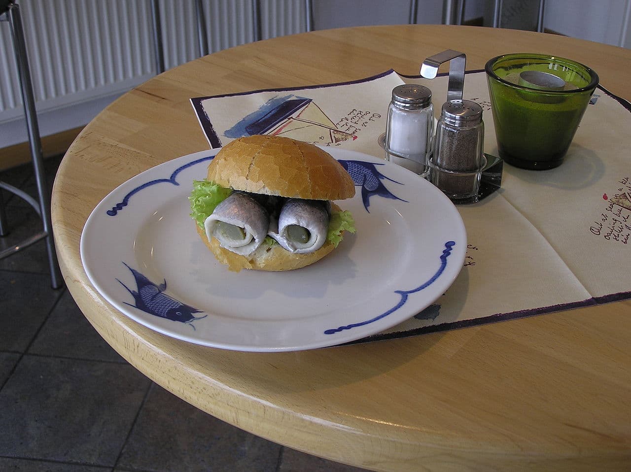 Fischbrötchen (German Fish Sandwich)