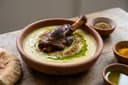 Bissara with Lamb Shank
