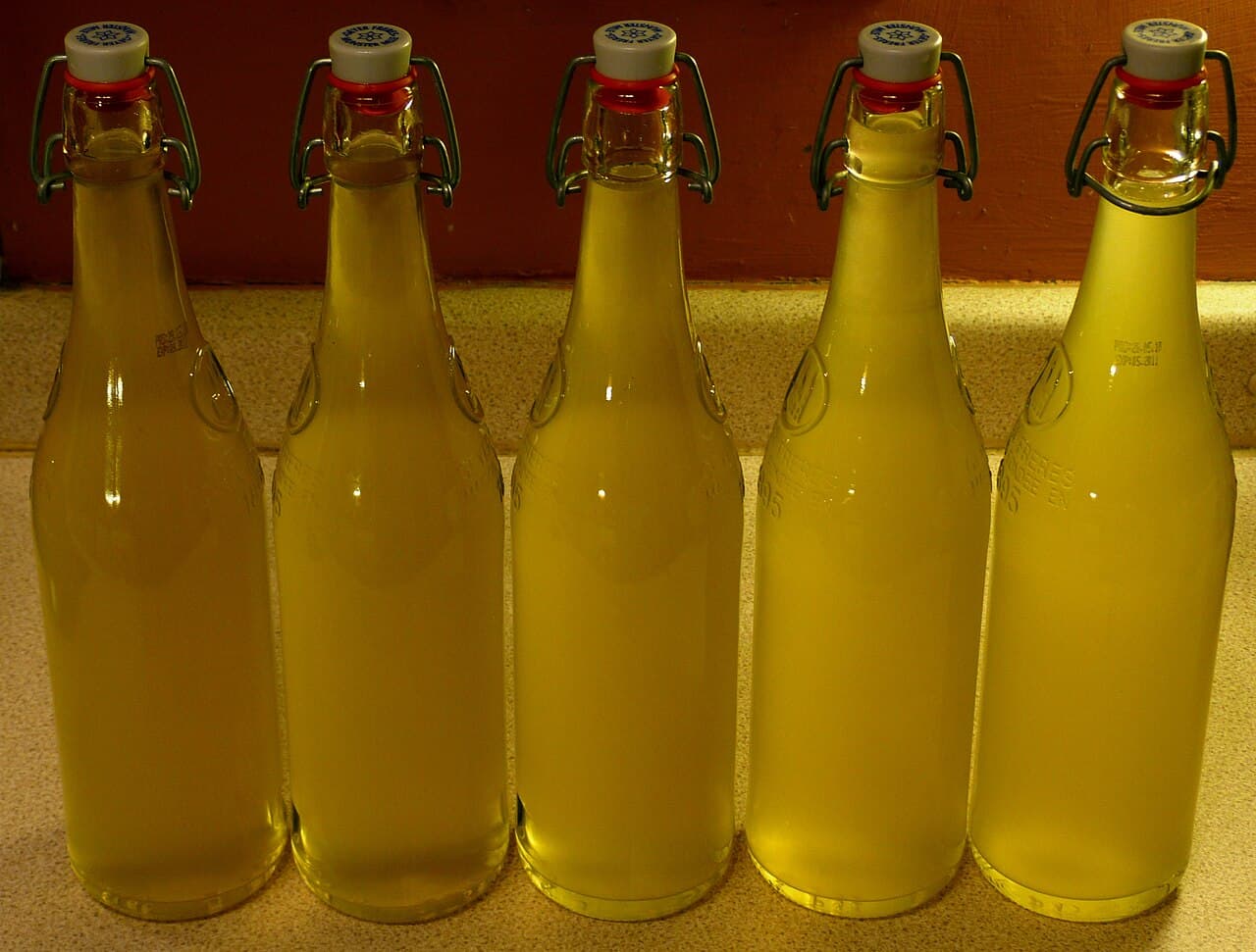 Hausgemachter Holunderblütensirup