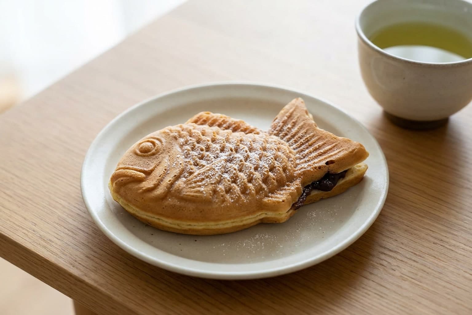 Taiyaki (Japanese Fish-Shaped Cake)