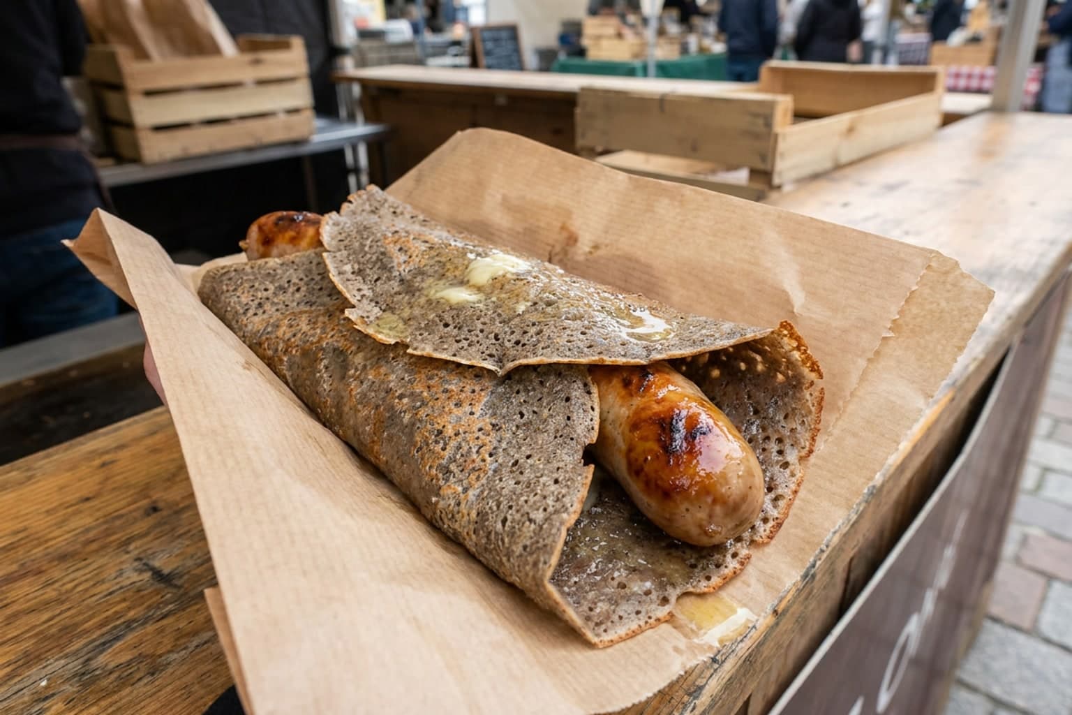 Galette Saucisse: The Iconic Breton Street Food