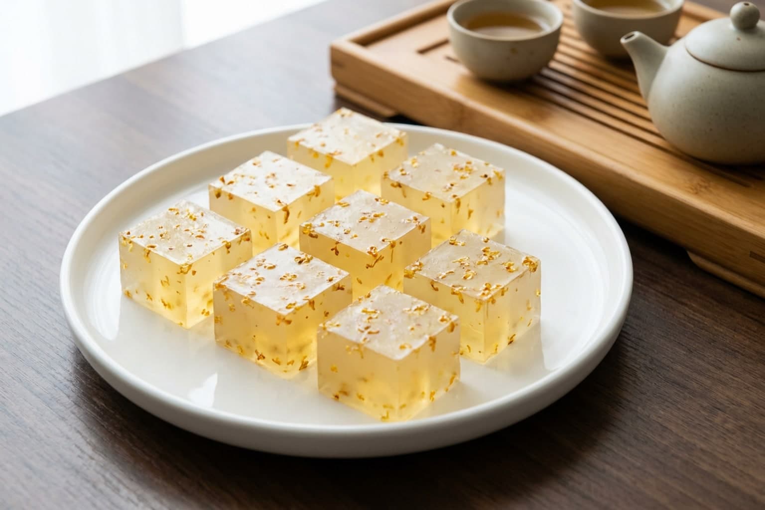 Osmanthus Blumenkuchen (Guìhuā gāo)