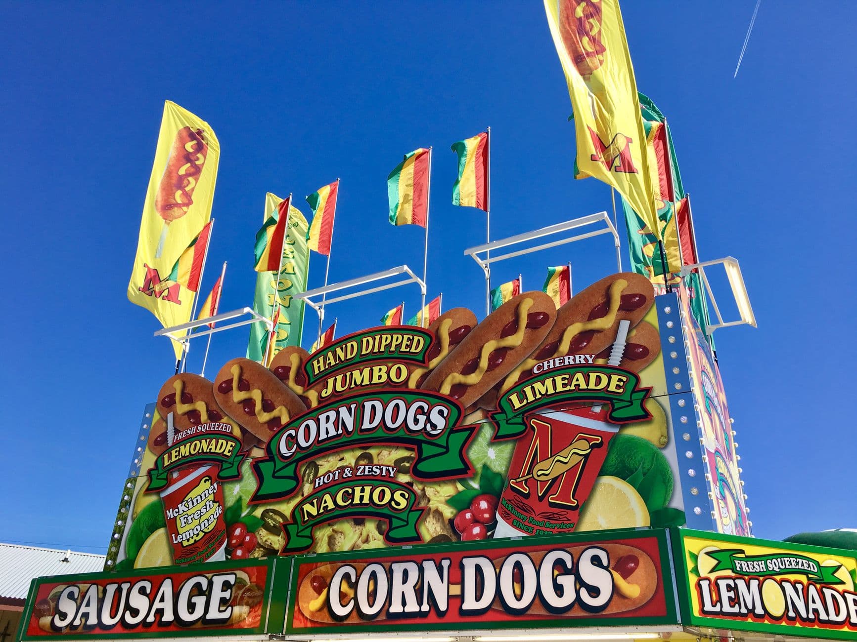 Corn Dog Clásico Americano