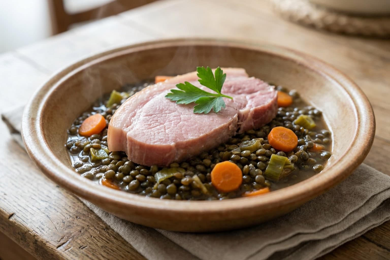 Petit Salé aux Lentilles: A Rustic French Pork and Lentil Stew