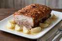 Gebratener Schweinebauch