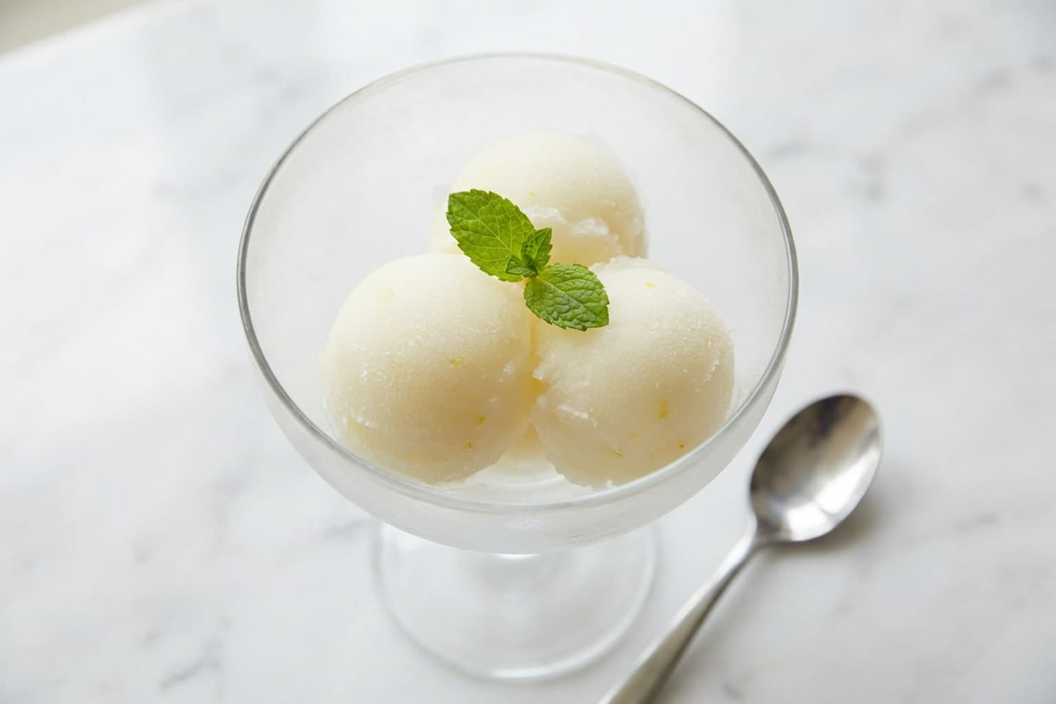 Sorbetto al Limone (Zitronensorbet)