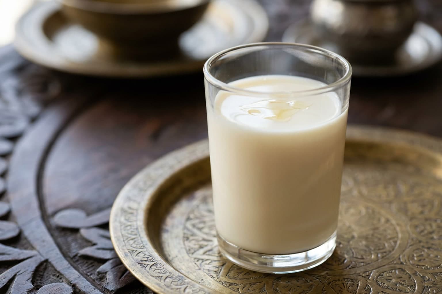 Marokkanische Blütenmilch