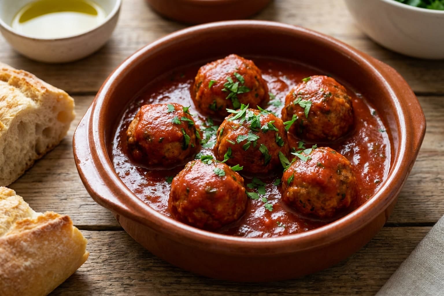 Albóndigas en Salsa (Polpette Spagnole in Salsa Saporita)