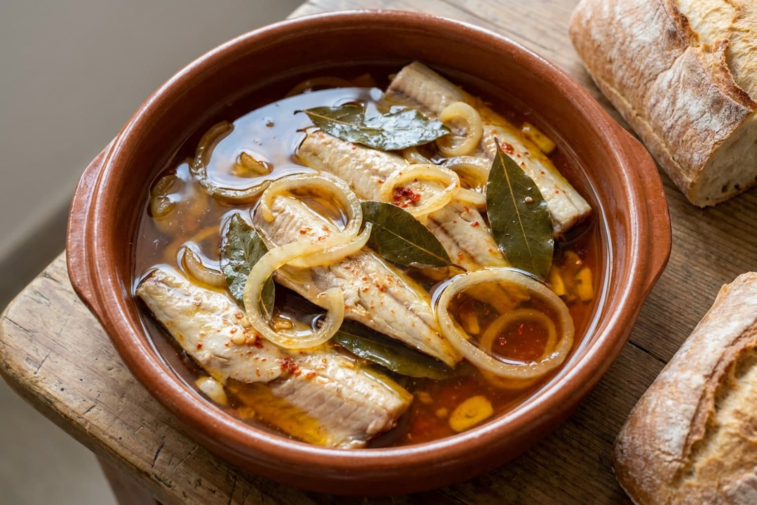Escabeche de Cavala (Uskumru Escabeche)