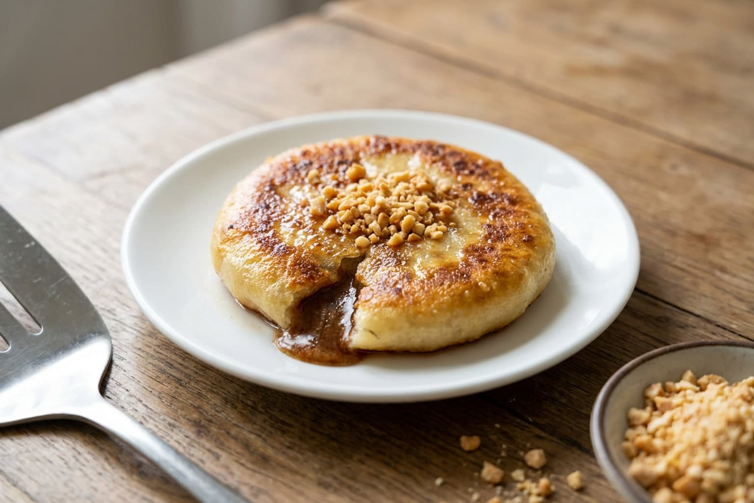 Hotteok (Koreanische Süße Pfannkuchen)