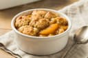Warm Classic Peach Cobbler