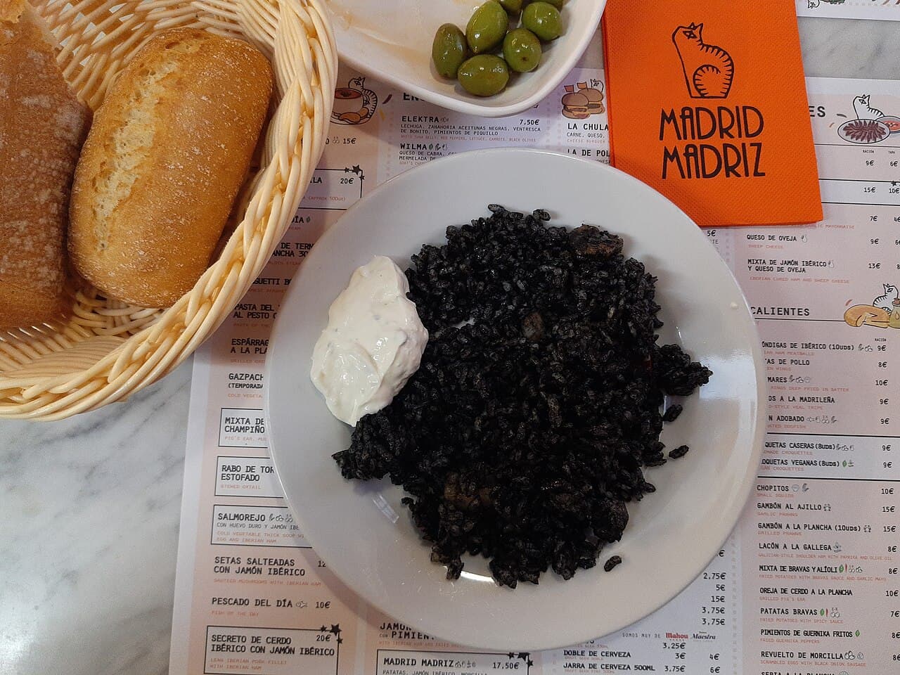 Arroz Negro (Black Rice)