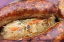Bratwurst con Chucrut