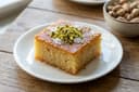 Revani (Turkish Semolina Syrup Cake)