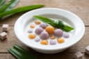 Bua Loy (Palline di Taro e Zucca in Latte di Cocco)