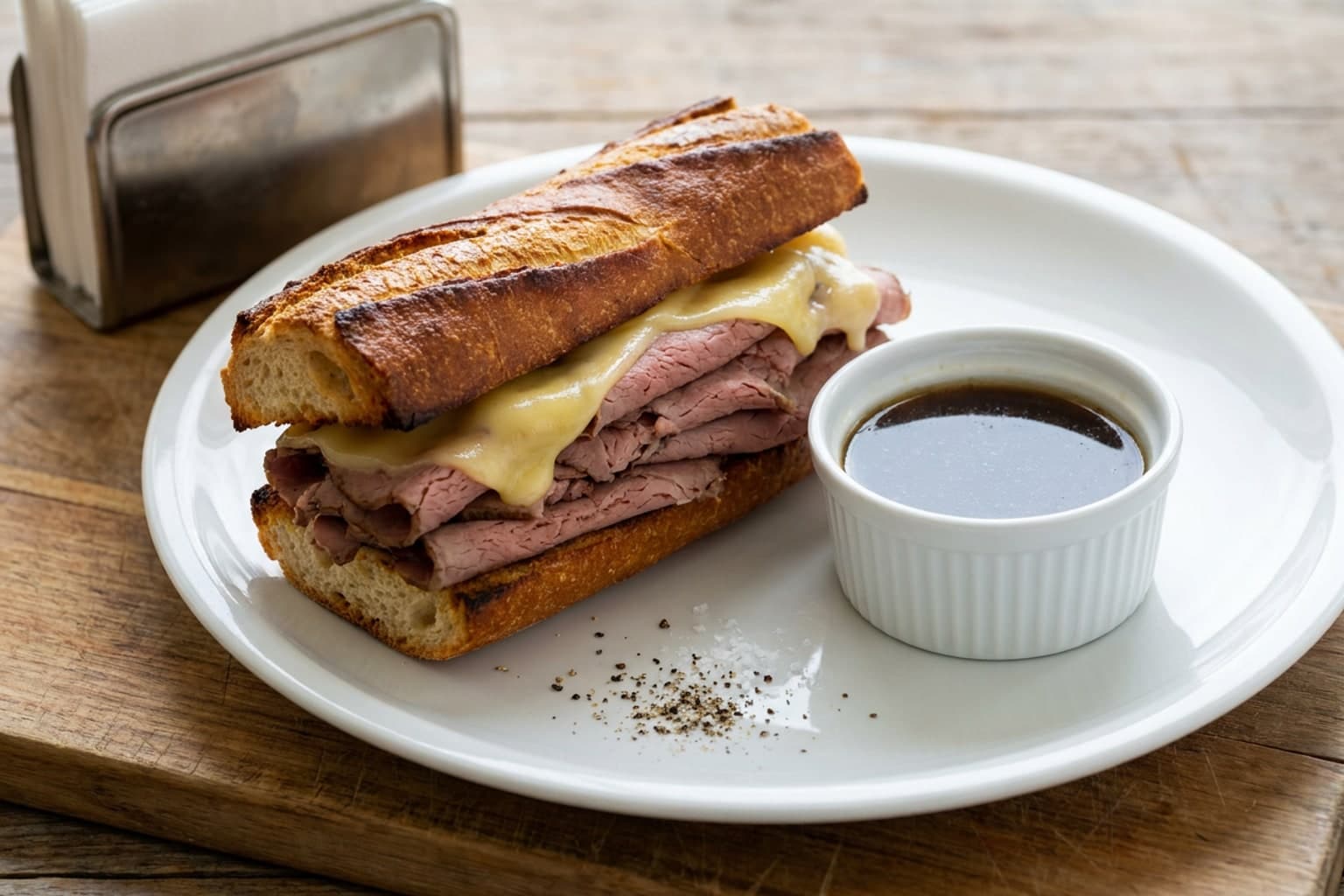 Klasik French Dip Sandviç