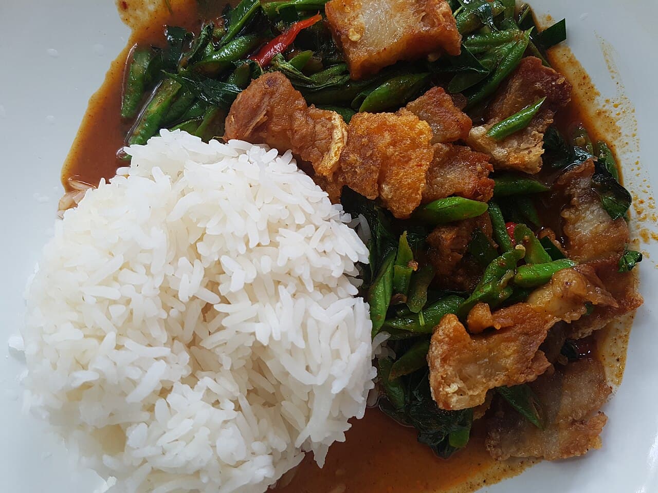 Phat Phrik Khing Moo Krob