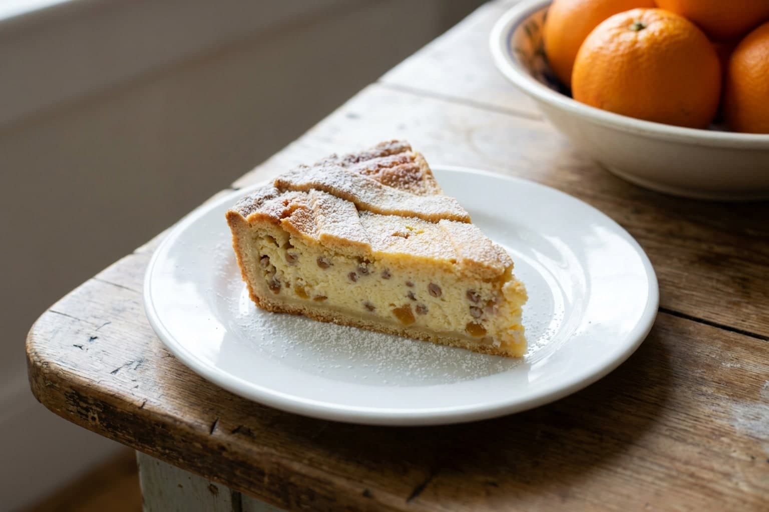 Pastiera Napoletana (Neapolitanischer Weizenbeerenkuchen)