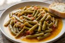 Taze Fasulye (Fresh Green Bean Stew in Olive Oil)
