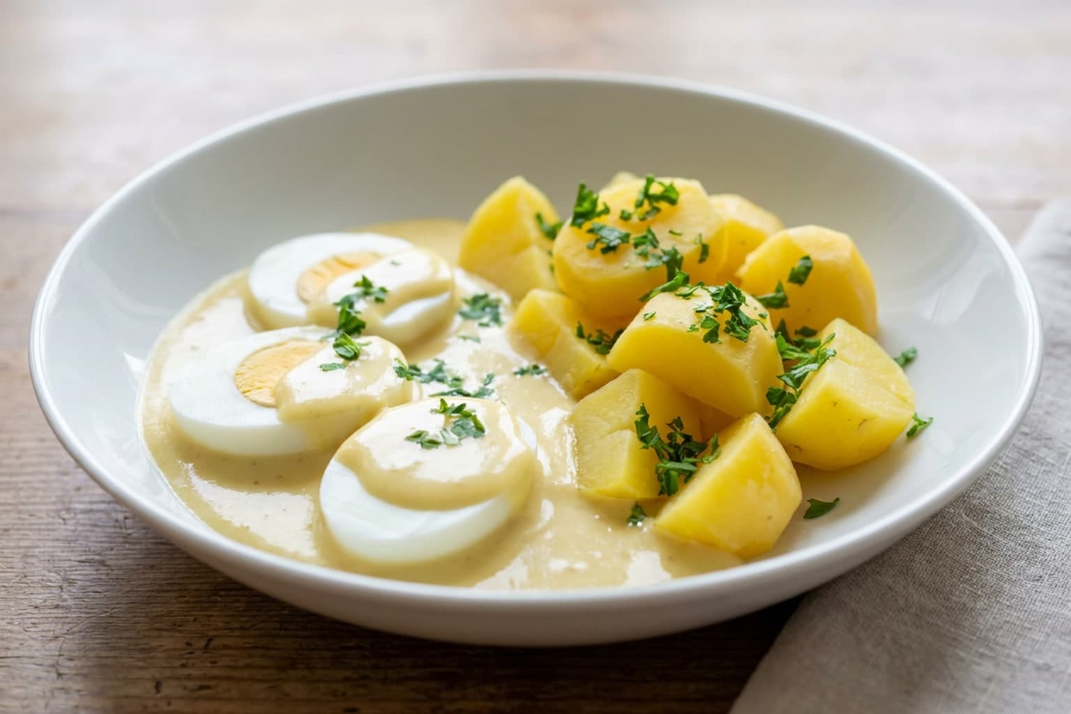 Eier in Senfsauce (Senfeier)
