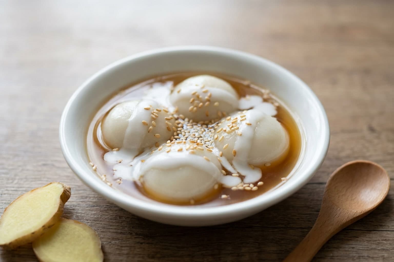 Schwimmende Reiskuchen (Banh Troi)