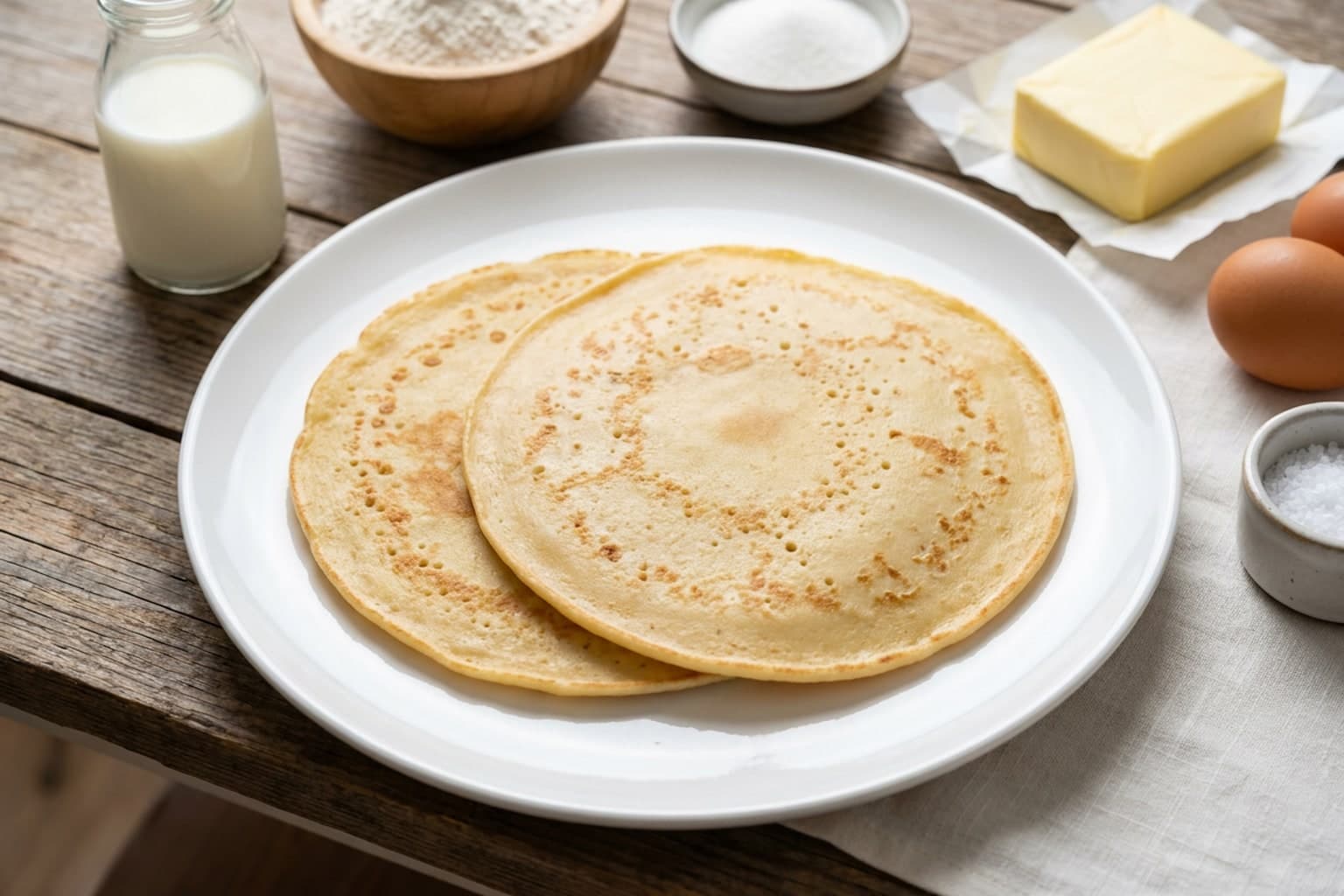 Eierkuchen (Alman Krepi)