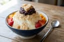 Patbingsu (Korean Shaved Ice Dessert)
